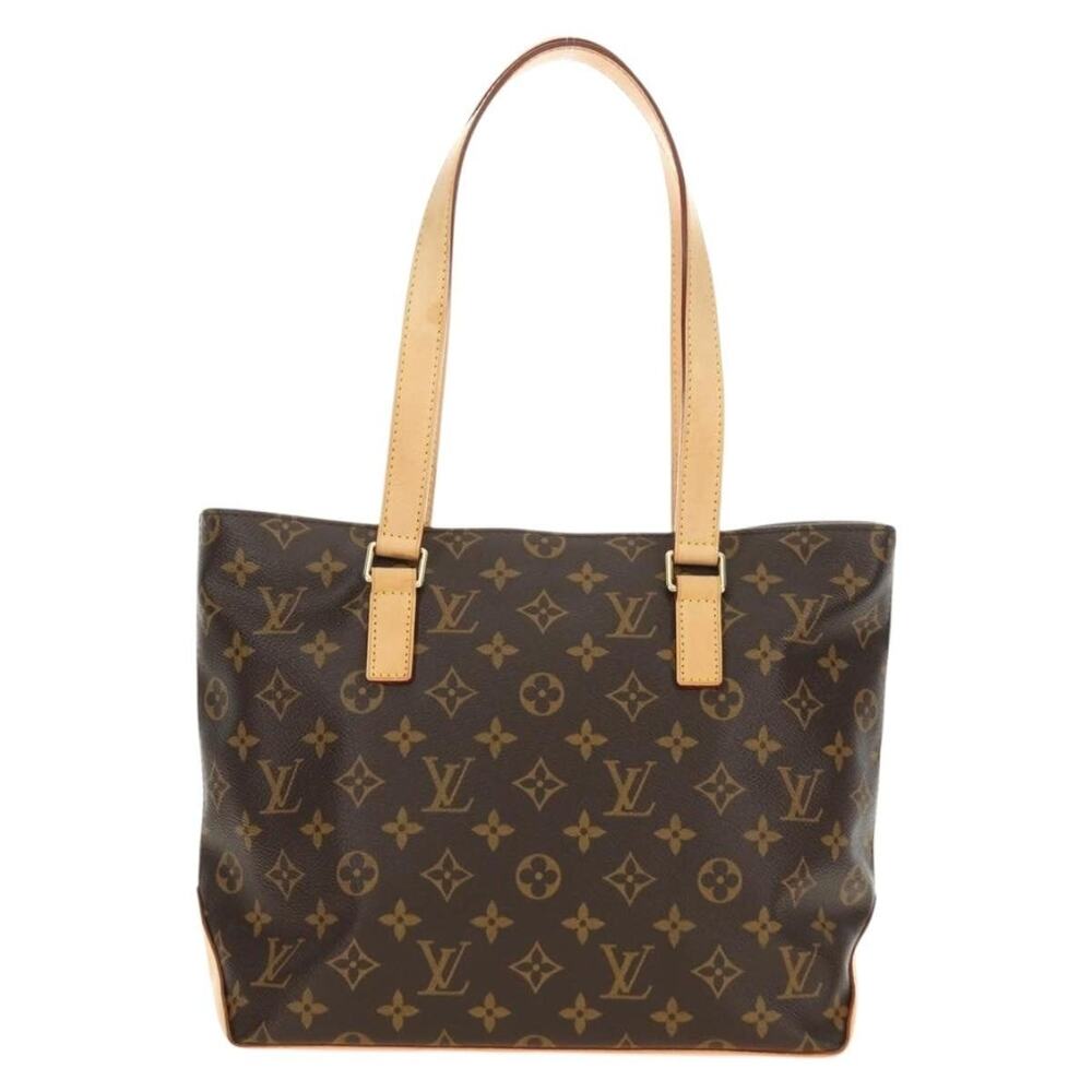 Louis Vuitton Monogram Cabas Piano Tote Brown